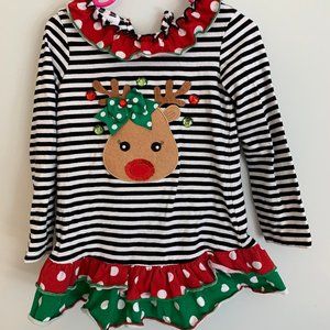 Bonnie Jean Christmas Dress 3T